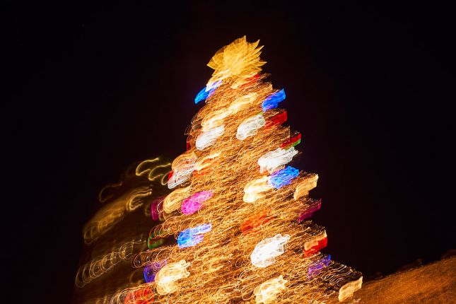 ICM photo of new year tree